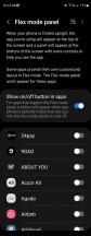 Flex mode panel settings - Samsung Galaxy Z Fold4 long-term review