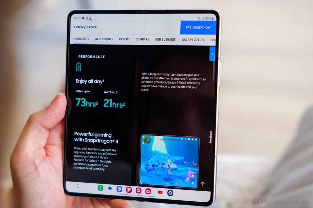 Samsung Galaxy Z Fold5 pictures, official photos