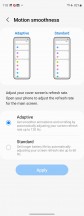 گزینه های نمایش - بررسی Samsung Galaxy Z Fold5