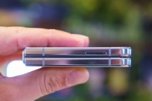 Galaxy Z Flip5 now folds flat, which also makes it thinner - Samsung Galaxy Z Flip5 hands-on review