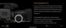 بررسی رابط کاربری Cinema Pro - Sony Xperia 1 V