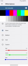 White balance settings - Sony Xperia 10 V review