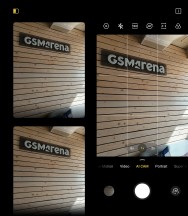 Camera UI - Tecno Phantom V Fold review