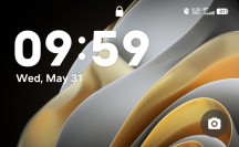 Cover display: Lockscreen - vivo X Flip review