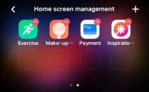 Cover display: Homescreen edit - vivo X Flip review