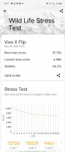 3DMark Wild Life stress test - vivo X Flip review