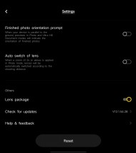 Camera settings - vivo X Fold2 review