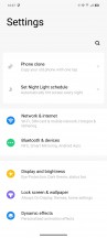 Settings menu - vivo X100 Pro review