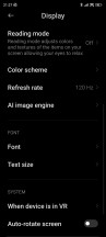تنظیمات صفحه نمایش - بررسی بلند مدت Xiaomi 12T Pro