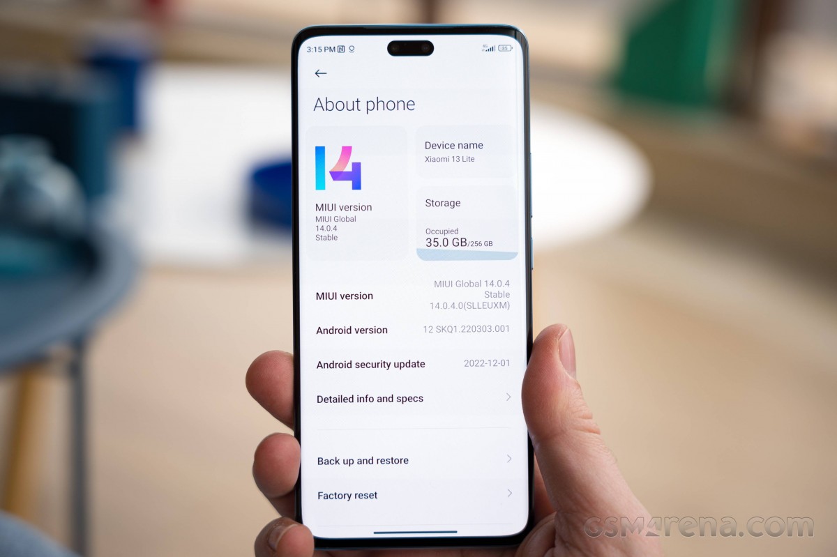 Xiaomi 13 lite обновление