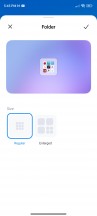 Large folders - Xiaomi 13 Lite review