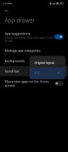 App drawer and its settings - Xiaomi 13 Pro long-term review