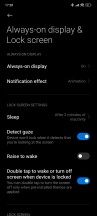 Always-on display settings - Xiaomi 13 Pro long-term review