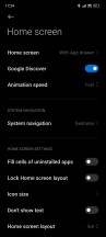 Launcher and its settings - Xiaomi 13 Pro long-term review