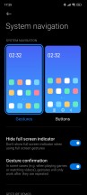 Gesture navigation settings - Xiaomi 13 Pro long-term review
