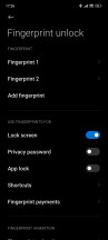 Biometrics settings - Xiaomi 13 Pro long-term review