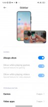 Sidebar and Video toolbox - Xiaomi 13 Pro review