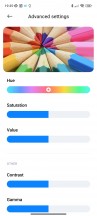 Color modes - Xiaomi 13 review