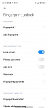 Fingerprint reader and shortcuts - Xiaomi 13 review
