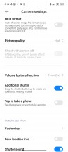 Camera UI - Xiaomi 13 review