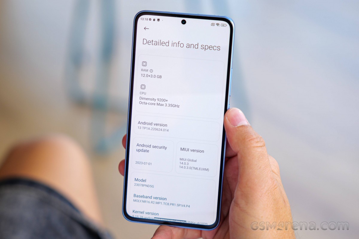 Xiaomi 13T Pro review: Software, performance and stress tests