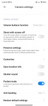 Camera settings - Xiaomi 13Т review