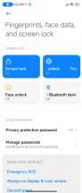 Biometric security - Xiaomi Mix Fold 3 review