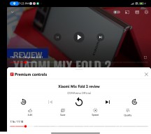 Hovering - Xiaomi Mix Fold 3 review