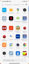 کشوی برنامه - بررسی Xiaomi Redmi Note 12 Pro+