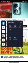 Sidebar and Video toolbox - Xiaomi Redmi Note 12 Pro+ review