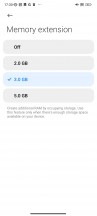 Memory extension - Xiaomi Redmi Note 12 Pro+ review