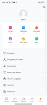 テーマアプリとその他のカスタマイズ - Xiaomi Redmi Note 12 レビュー