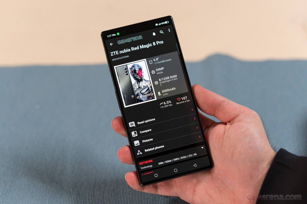 ZTE nubia RedMagic 8 Pro+