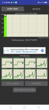 CPU throttling test with fan at maximum - ZTE nubia Red Magic 8 Pro review