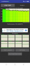 CPU throttling test with fan at maximum - ZTE nubia Red Magic 8 Pro review