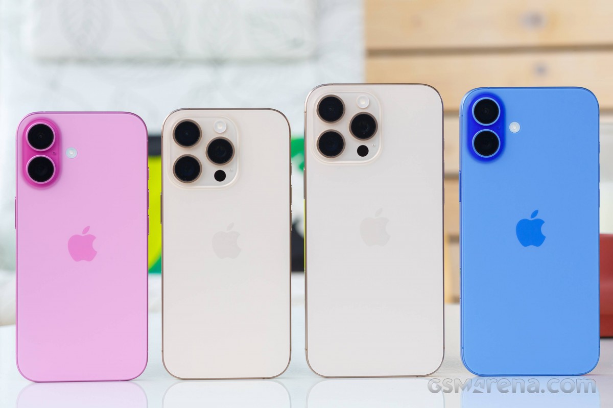 The iPhone 16 lineup