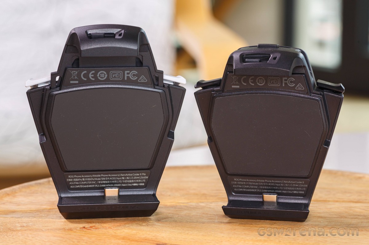 Left: AeroActive Cooler X Pro • Right: AeroActive Cooler X