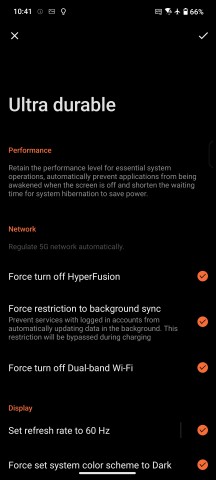 System modes - Asus ROG Phone 9/9 Pro review