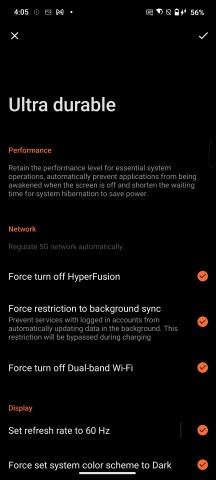 System modes - Asus ROG Phone 9/9 Pro review