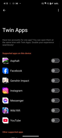 Twin Apps - Asus ROG Phone 9/9 Pro review