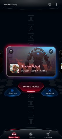 Game Library and settings - Asus ROG Phone 9/9 Pro review