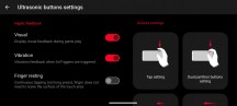 AirTrigger settings - Asus ROG Phone 9/9 Pro review