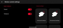 Motion gesture settings - Asus ROG Phone 9/9 Pro review