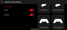 Motion gesture settings - Asus ROG Phone 9/9 Pro review