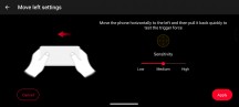Motion gesture settings - Asus ROG Phone 9/9 Pro review