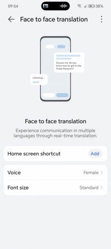 Face to face translate - Honor Magic V3 review