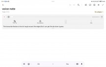 Voice notes and transcribing - Honor MagicPad 2 review