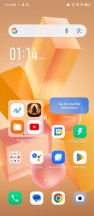 Home screen and app drawer - Infinix Hot 40 Pro review