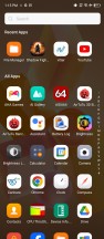 Home screen and app drawer - Infinix Hot 40 Pro review