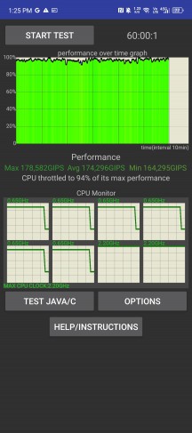 Thermal throttling - Infinix Hot 50 Pro+ 4G review